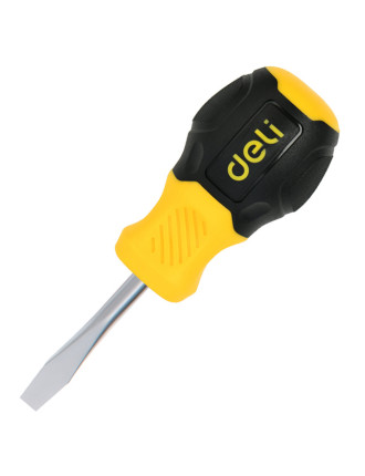 DELI κατσαβίδι ίσιο DL6360381N με αντιολισθητική λαβή, μαγνητικό, 6x38mm