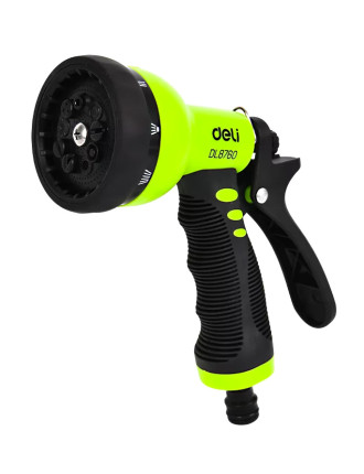 DELI πιστόλι νερού DL8760 με 9 λειτουργίες ψεκασμού, 3/4" DELI πιστόλι νερού DL8760 με 9 λειτουργίες ψεκασμού, 3/4"