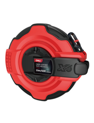 DELI μετροταινία DL9920Y με μηχανισμό αναδίπλωσης, fibreglass ταινία, 20m/65ft x 14.5mm DELI μετροταινία DL9920Y με μηχανισμό αναδίπλωσης, fibreglass ταινία, 20m/65ft x 14.5mm