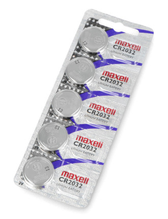 MAXELL Μπαταρία λιθίου CR2032, 3v, 5τμχ