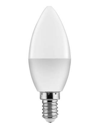 POWERTECH LED λάμπα candle E14-011, 7W, 4000K, E14, 600lm