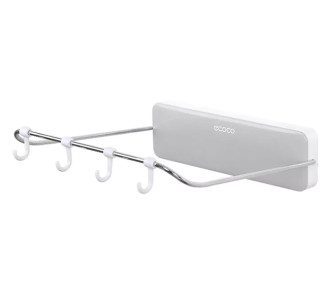 ECOCO βάση τοίχου για κουζίνα-μπάνιο E1717, 24x24x7cm, γκρι