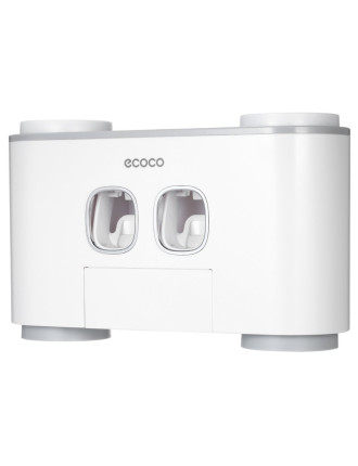 ECOCO Διανεμητής οδοντόκρεμας με βάσεις οδοντόβουρτσας και ποτήρια E1802 ECOCO Διανεμητής οδοντόκρεμας με βάσεις οδοντόβουρτσας και ποτήρια E1802