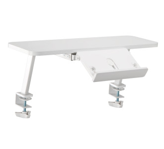 BRATECK ράφι παιδικού γραφείου E611 με βάση βιβλίου, 60x214x295mm, λευκό