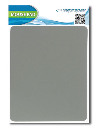 ESPERANZA mouse pad EA145E, 21.5x17.5x0.2cm, γκρι ESPERANZA mouse pad EA145E, 21.5x17.5x0.2cm, γκρι