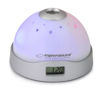 ESPERANZA επιτραπέζιο ρολόι EHC001 με προβολέα & LED, ξυπνητήρι ESPERANZA επιτραπέζιο ρολόι EHC001 με προβολέα & LED, ξυπνητήρι