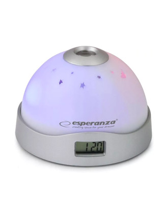 ESPERANZA επιτραπέζιο ρολόι EHC001 με προβολέα & LED, ξυπνητήρι