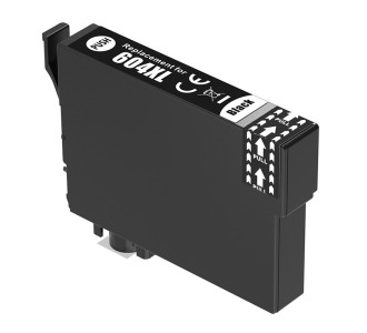 Συμβατό Inkjet για Epson, T604XL, 12ml, μαύρο