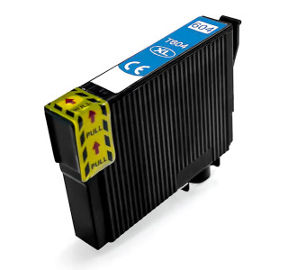 Συμβατό Inkjet για Epson, T604XL, 10ml, κυανό