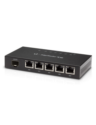 UBIQUITI router EdgeRouter X SFP, 5-Port Gigabit PoE, 1000Mbps, 50W