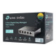 TP-LINK easy managed switch ES205GP, 5x Gigabit θύρες, PoE+, V1.0