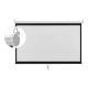 BRATECK οθόνη προβολής projector τοίχου/οροφής ESBA100, 221x124cm, 16:9/100", πτυσσόμενη