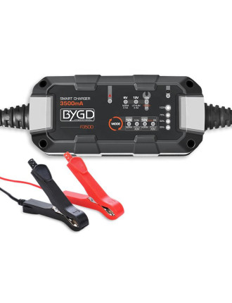 BYGD φορτιστής & συντηρητής μπαταρίας αυτοκινήτου F3500, 6-12V/3.5A