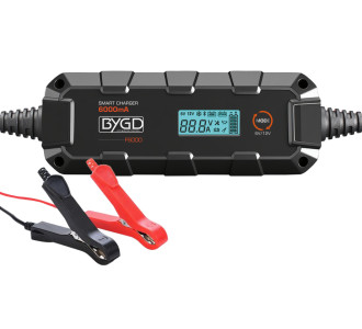 BYGD φορτιστής & συντηρητής μπαταρίας αυτοκινήτου F6000 με οθόνη, 6-12V/6A BYGD φορτιστής & συντηρητής μπαταρίας αυτοκινήτου F6000 με οθόνη, 6-12V/6A