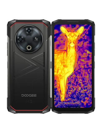 DOOGEE smartphone Fire 6, 6.56", 6/256GB, 10400mAh, IP68/IP69K, μαύρο