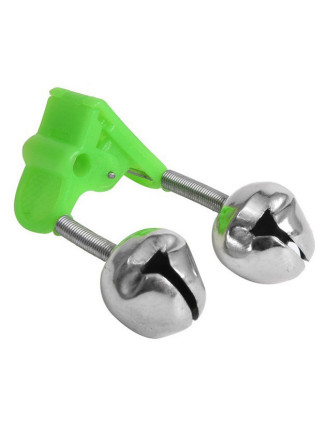 POWERTECH συναγερμός για καλάμι ψαρέματος FISH-0002, πράσινο, 5τμχ