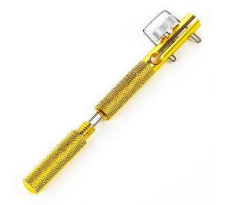 POWERTECH εργαλείο πλεξίματος γάντζου ψαρέματος FISH-0015, χρυσό