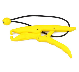 Fish gripper χεριού FISH-0023, ABS, κίτρινο