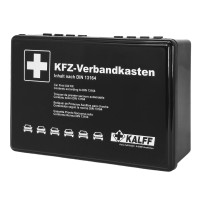 KALFF kit πρώτων βοηθειών για οχήματα FK1734-99, DIN 13164-2022, μαύρο KALFF kit πρώτων βοηθειών για οχήματα FK1734-99, DIN 13164-2022, μαύρο