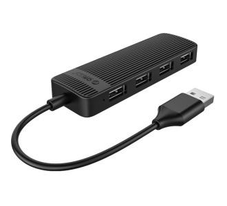 ORICO USB hub FL02, 4x θυρών, USB 2.0, 480Mbps, USB σύνδεση, μαύρο ORICO USB hub FL02, 4x θυρών, USB 2.0, 480Mbps, USB σύνδεση, μαύρο