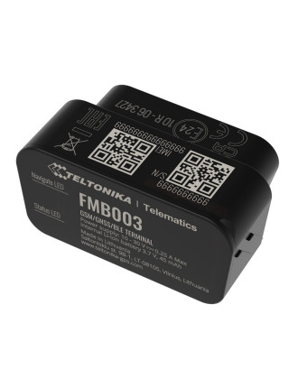 TELTONIKA GPS Tracker αυτοκινήτου FMB00377NJ01, GSM/GPRS/GNSS, Bluetooth