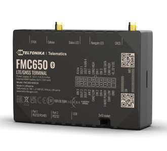 TELTONIKA GPS Tracker οχημάτων FMC650, 4G/GNSS/Bluetooth