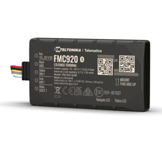 TELTONIKA GPS tracker αυτοκινήτου FMC920, 4G/GSM/GPRS/GNSS, Bluetooth