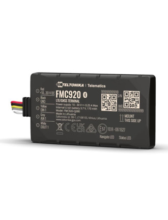 TELTONIKA GPS tracker αυτοκινήτου FMC920, 4G/GSM/GPRS/GNSS, Bluetooth
