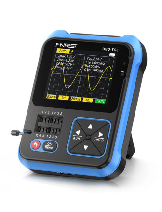 FNIRSI 3 σε 1 παλμογράφος/signal generator/transistor tester χειρός DSO-TC3, επαναφορτιζόμενο