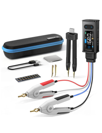 FNIRSI ψηφιακό LCR/ESR tester LCR-ST2 Plus, επαναφορτιζόμενο FNIRSI ψηφιακό LCR/ESR tester LCR-ST2 Plus, επαναφορτιζόμενο