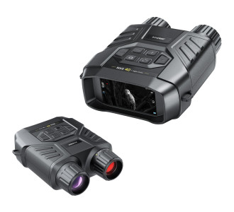 FNIRSI ψηφιακά κιάλια NVS-40 με νυχτερινή όραση, 6x zoom, 4K/36MP, μαύρα