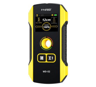 FNIRSI ψηφιακός αναλυτής τοίχου WD-02, ανίχνευση μετάλλου/ξύλου/καλωδίων, επαναφορτιζόμενος