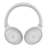 DOQAUS headphones FOCUS 5, ασύρματα & ενσύρματα, Φ40mm, 1000mAh, γκρι