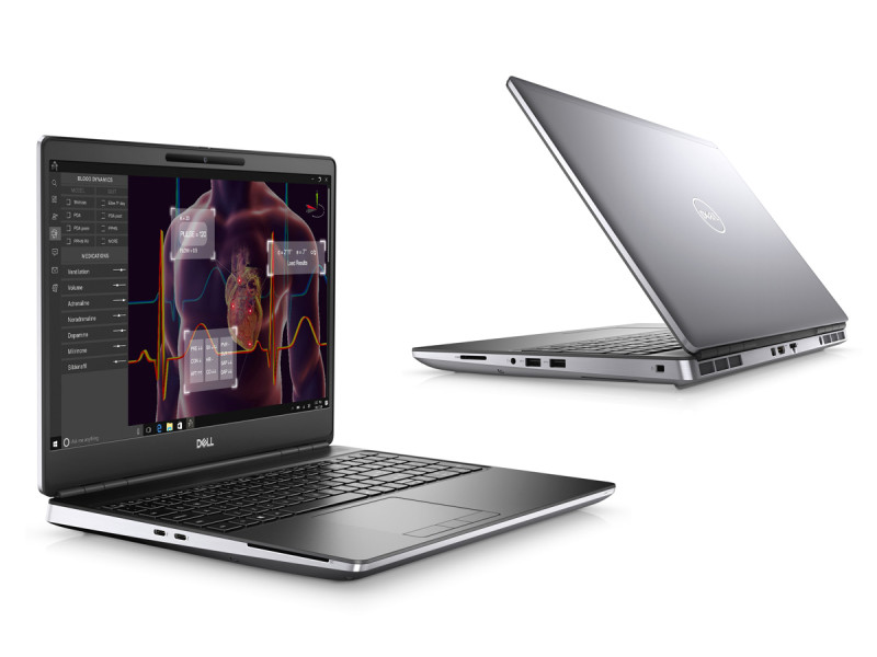 DELL Laptop Precision 7550, Factory Refurbished Grade A, i7-10850H, 32/512GB SSD, 15.6", Cam, QUADRO T2000, Windows 10 Pro