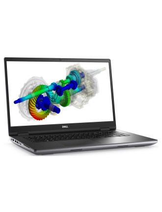 DELL Laptop Precision 7770, Factory Refurbished Grade A, i7-12850HX, 64/512GB SSD, 17.3", Cam, RTX A4500, Windows 11 Pro