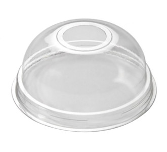 Καπάκι πομπέ για ποτήρι, 90mm, διάφανο, 100τμχ Καπάκι πομπέ για ποτήρι, 90mm, διάφανο, 100τμχ