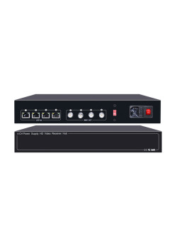 FOLKSAFE video and power receiver hub FS-HD4604VPS12, 4 channel