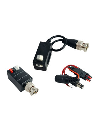 FOLKSAFE Video Balun FS-HDAP4501 για CCTV, active transmitter/passive receiver FOLKSAFE Video Balun FS-HDAP4501 για CCTV, active transmitter/passive receiver