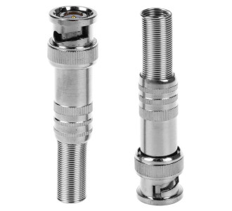 FOLKSAFE βύσμα BNC FS-RG59C-SL, 50Ω, 5τμχ FOLKSAFE βύσμα BNC FS-RG59C-SL, 50Ω, 5τμχ