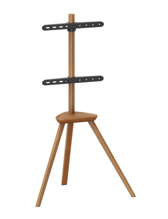 BRATECK βάση τηλεόρασης δαπέδου FS35-44F-02, 45-65", έως 40kg, με ράφι