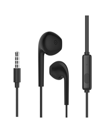 CELEBRAT earphones με μικρόφωνο G12, 3.5mm σύνδεση, Φ14.2mm, 1.2m, μαύρο CELEBRAT earphones με μικρόφωνο G12, 3.5mm σύνδεση, Φ14.2mm, 1.2m, μαύρο