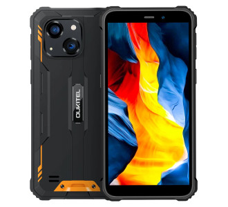 OUKITEL smartphone G2, 6", 4/64GB, 6300mAh, IP68/IP69K, πορτοκαλί