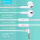 CELEBRAT earphones με μικρόφωνο G20, 3.5mm σύνδεση, Φ14mm, 1.2m, λευκά CELEBRAT earphones με μικρόφωνο G20, 3.5mm σύνδεση, Φ14mm, 1.2m, λευκά
