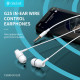 CELEBRAT earphones με μικρόφωνο G25, 3.5mm σύνδεση, Φ10mm, 1.2m, μαύρα CELEBRAT earphones με μικρόφωνο G25, 3.5mm σύνδεση, Φ10mm, 1.2m, μαύρα