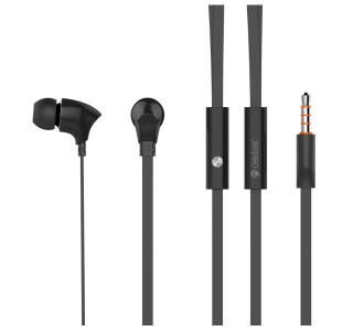 CELEBRAT earphones με μικρόφωνο G3, 3.5mm σύνδεση, Φ10mm, 1.2m, μαύρα CELEBRAT earphones με μικρόφωνο G3, 3.5mm σύνδεση, Φ10mm, 1.2m, μαύρα