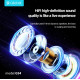 CELEBRAT earphones με μικρόφωνο G34, 3.5mm σύνδεση, 14mm, 1.2m, λευκά CELEBRAT earphones με μικρόφωνο G34, 3.5mm σύνδεση, 14mm, 1.2m, λευκά