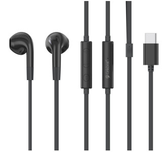 CELEBRAT earphones με μικρόφωνο G39, USB-C σύνδεση, 14mm, 1.2m, μαύρα CELEBRAT earphones με μικρόφωνο G39, USB-C σύνδεση, 14mm, 1.2m, μαύρα