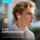 CELEBRAT earphones με μικρόφωνο G40, USB-C σύνδεση, 10mm, 1.2m, λευκά CELEBRAT earphones με μικρόφωνο G40, USB-C σύνδεση, 10mm, 1.2m, λευκά