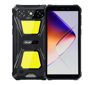 OUKITEL smartphone G5, 6", 4/256GB, 6300mAh, IP68/IP69K/MIL-STD 810H, μαύρο OUKITEL smartphone G5, 6", 4/256GB, 6300mAh, IP68/IP69K/MIL-STD 810H, μαύρο