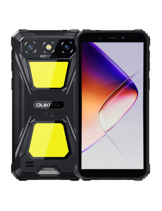OUKITEL smartphone G5, 6", 4/256GB, 6300mAh, IP68/IP69K/MIL-STD 810H, μαύρο